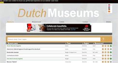 Desktop Screenshot of dutchmuseums.com